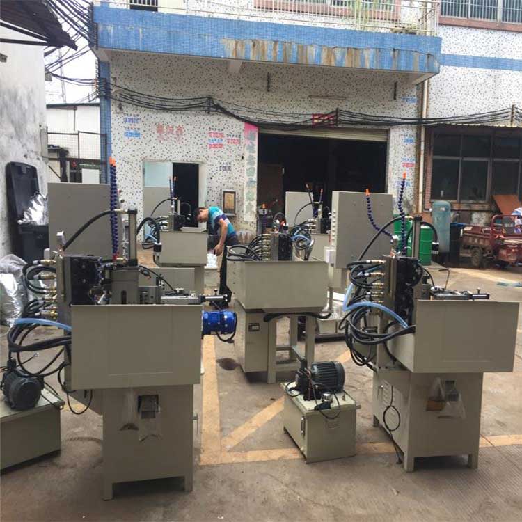 伐轴、伐芯自动铣扁铣槽钻孔，